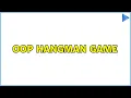 OOP Hangman Game 3 Solutions
