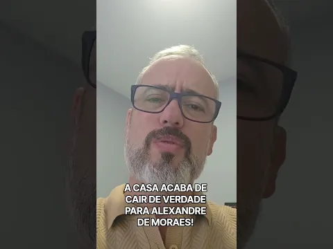 URGENTE! , CASA ACABA DE CAIR PARA ALEXANDRE DE MORAES! #profecia #profecia #profetico