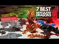 Top 7 Articulated 3D print Dragons - 3D print timelapse compilation on Creality CR-6 SE