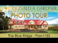 Luxury house plan with five bedrooms and a walkout basement The Blue Ridge 1130