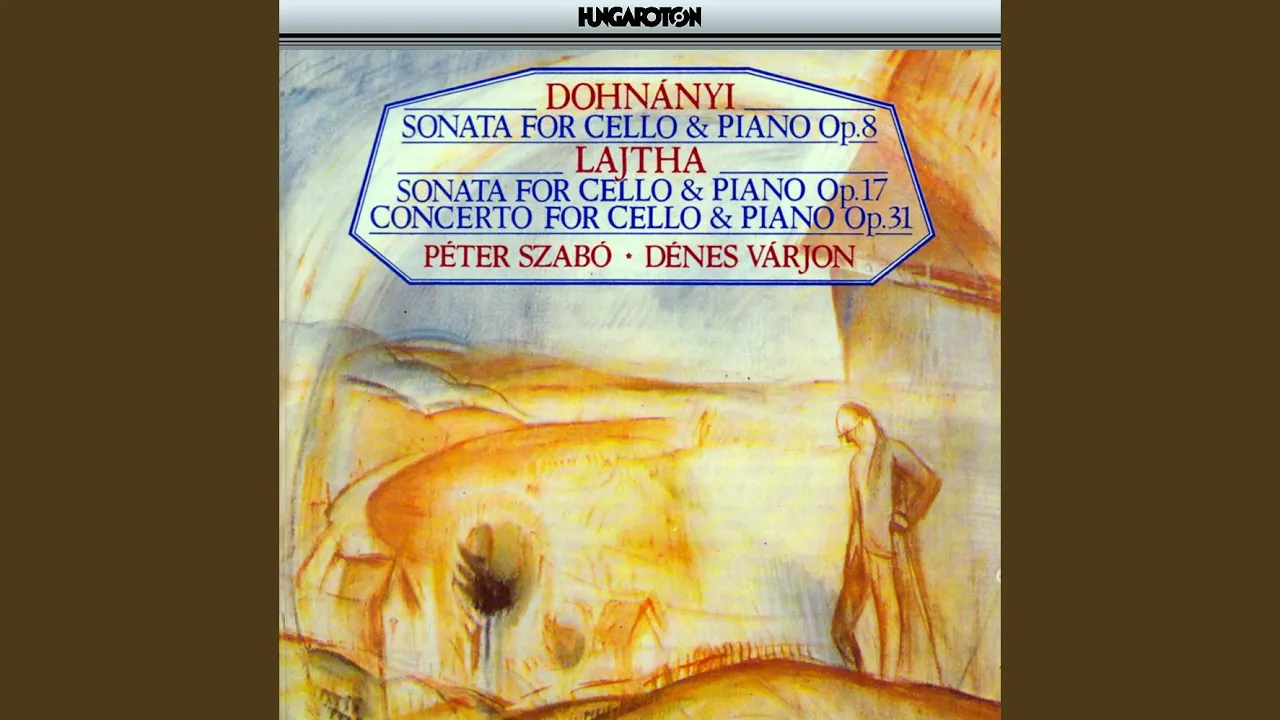 Concerto for Cello and Piano Op. 31: I. Thréne dramatique. Appassionato, moderato rubato Concerto for Cello and Piano Op. 31: I. Thréne dramatique. Appassionato, moderato rubato
