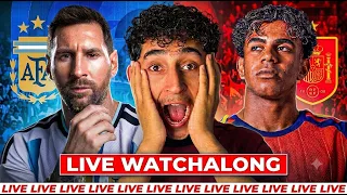 Argentina Vs Spain World Cup Final LIVE Watchalong! Live Reaction🔥