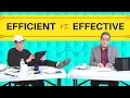 Effective - Efficient They mean different things in English