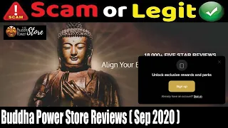 Buddha Power Store Reviews Sep 2020 Is buddhapowerstore com scam or legit website