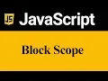 Block Scope in JavaScript Hindi