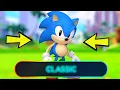 THIS CODE GIVES CLASSIC SONIC IN SONIC SPEED SIMULATOR
