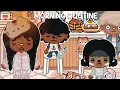 Download Lagu BIG FAMILY SUMMER MORNING ROUTINE🏡☀️|*WITH VOICE*🔊|Toca Boca Roleplay🌍