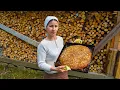 Download Lagu Woman Lives Alone Far From Civilization. How She Bakes Bread