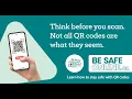 Be Safe Online QR Codes