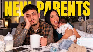 A DAY IN OUR LIFE AS NEW PARENTS *TIRED AF*