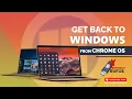 Remove Chrome OS get back to Windows Without Rufus Ventoy USB
