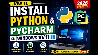 How to Install Python PyCharm on Windows Python for Beginners 2026
