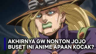 pengalaman pertama nonton jojo steel ball run