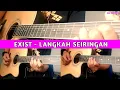 Exist - Langkah Seiringan (Akustik instrumental cover with lyric) cover
