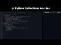 Python Collections Abc Set
