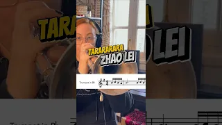 Time Of Our Lives COVER Tararara Trumpet Zhaolei Musicsheet 