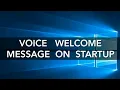 How to make your computer greet you on startup Talking PC vbs trick Notepad Tricks Infotech