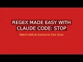 Regex Made Easy with Claude Code Stop Guessing at Patterns