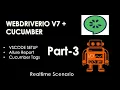 Webdriverio V7-Cucumber-RealTime Scenario - Part-3
