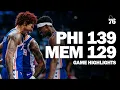 Game Highlights Late Surge Leads Sixers to Victory
