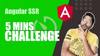 Can I create and convert Angular app to SSR in 5 mins Learn Angular