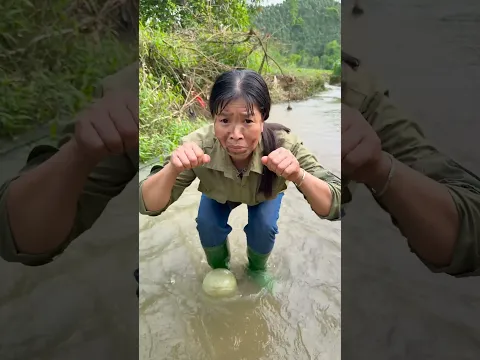 Survival Skills SMART Idea and USEFUL kharbuj par gobar #bushcraft #camping #outdoors #usefulpart
