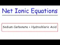 Sodium Carbonate Hydrochloric Acid - Na2CO3 HCl