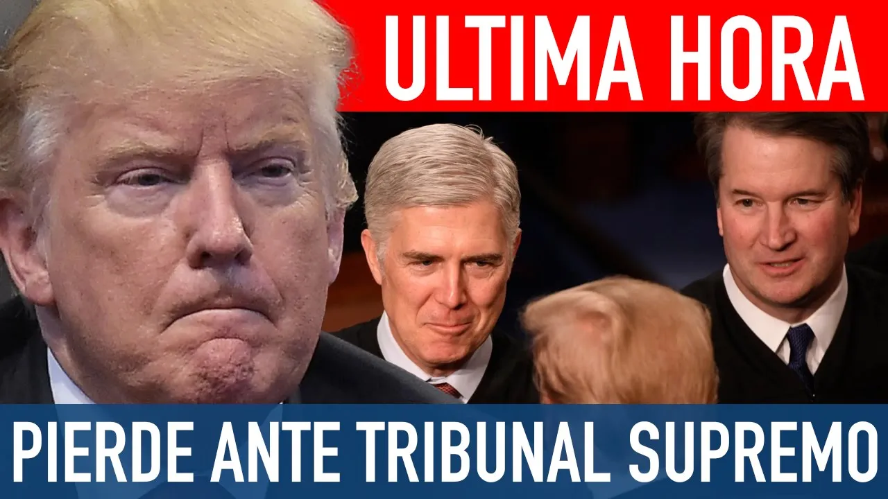 🚨 FRACASA TRUMP ante Corte Suprema en su 1er caso - Impensable