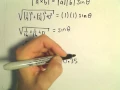 Given the Cross Product Find Angle Between Vectors