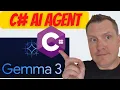 HOW TO Build AI Agent in C using Semantic Kernel and Ollama using Google Gemma 3