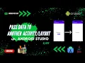 How to Pass Data from One to Another activity Android Studio JAVA AndroidWithShiv 2023