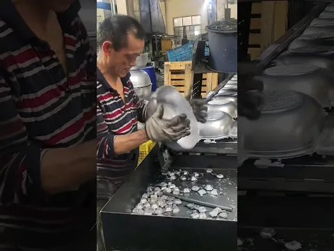The aluminum stuff making at warehouse