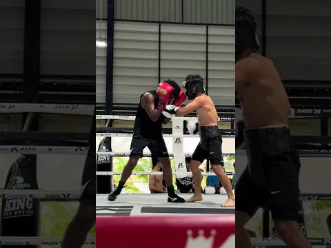 Pull up to RANDOM PRO BOXER GYM!