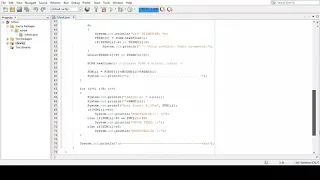 Procedural Java - DEMO Report card