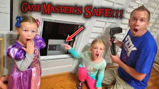 Game Master's Top Secret Abandoned Safe Found Hidden in Our House!!!