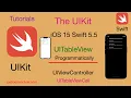 UITableView UIViewController Xcode 13 2 Swift 5 5