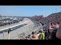 Start of the 2026 Goodyear 400 Darlington Raceway - View from the Grandstands