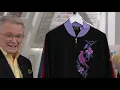 Bob Mackie Embroidered Songbird Zip Up Jacket on QVC