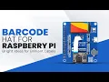 Barcode QR Code Reader HAT For Raspberry Pi
