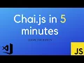 Mocha JS Chai - Learn the basics in 5 Minutes Javascript TDD and BDD