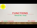 Oracle PLSQL Functions