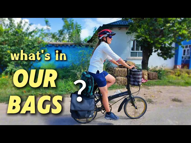 What do I bring with me to bike across China?? 🚴‍♀️ Bike tour travel essentials