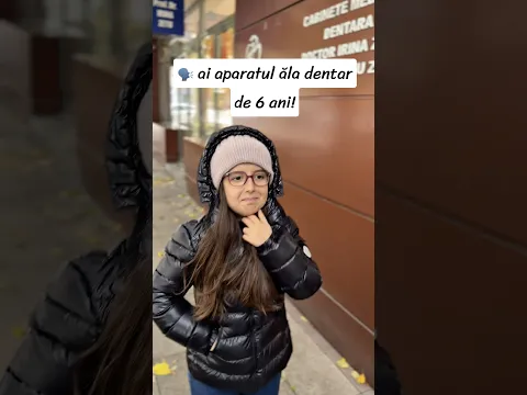 De când am aparat dentar? #shorts by #EricaMsChannel