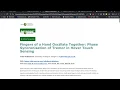 TAPS Template Demo