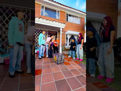 SANTI LES ENTREGA A LOS IBAÑES UNA CAJA #santioficial #funny #viral #latam #shortviral