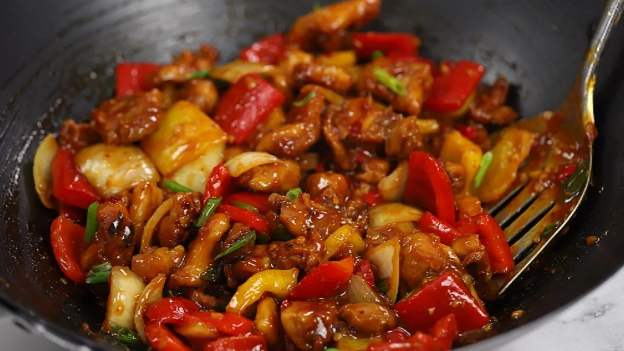 Chicken Vegetable Stir Fry | Chicken & Veggies Stir Fry Recipe. 