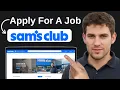 How To Apply For A Job At Sam s Club 2026 Step by Step