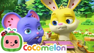 Lunch Song | Stay Pawsitive 🐾 | JJ's Animal Time | CoComelon Cartoons