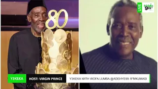 time changes as veteran actor olu jacobs cuts his birthday cake as he turns 80