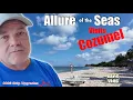 Allure of the Seas Visits Cozumel A look At Nachi Cocom Best Kept Secret 4k